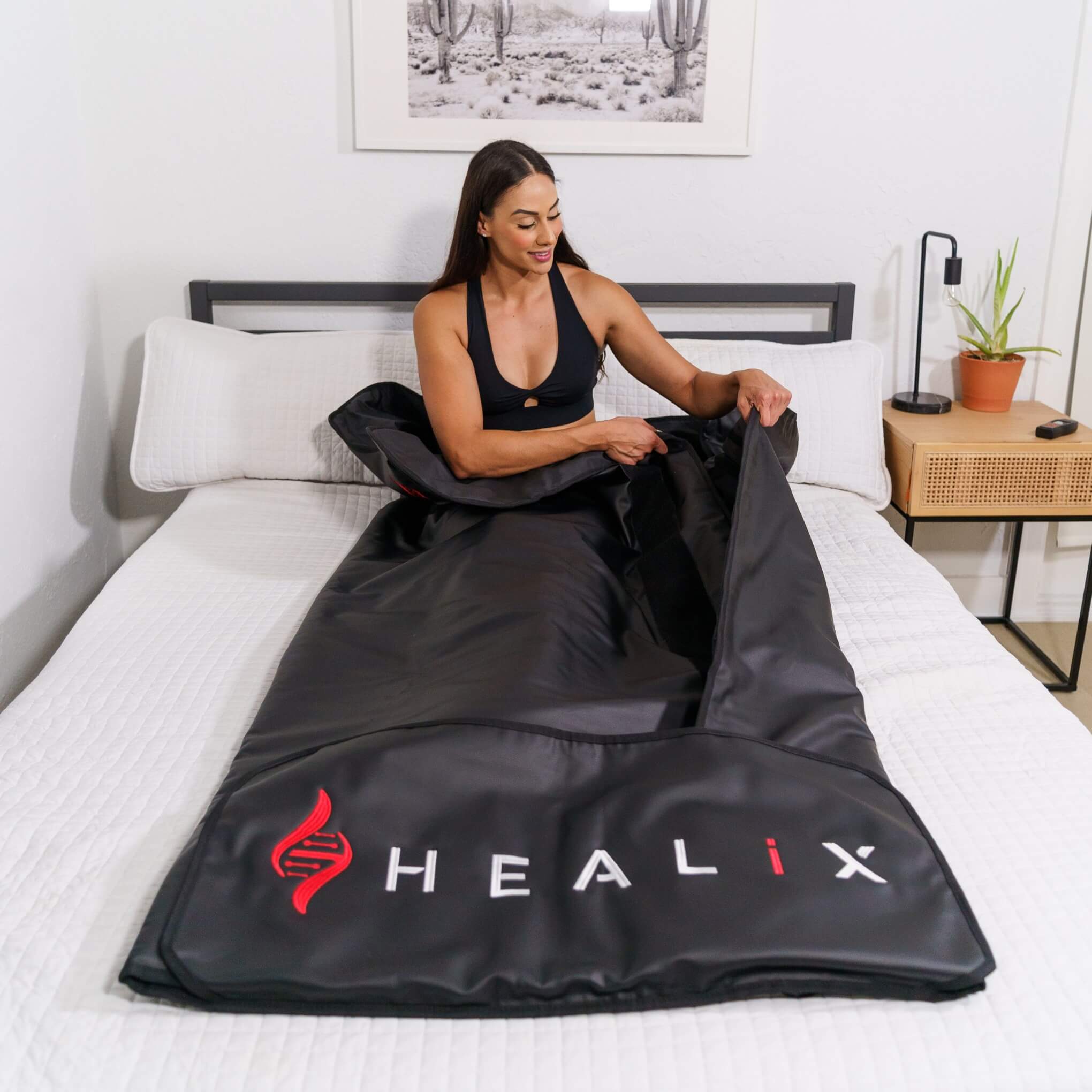 At Home Sauna Blanket | Portable and Compact Sauna Bed | HEALiX